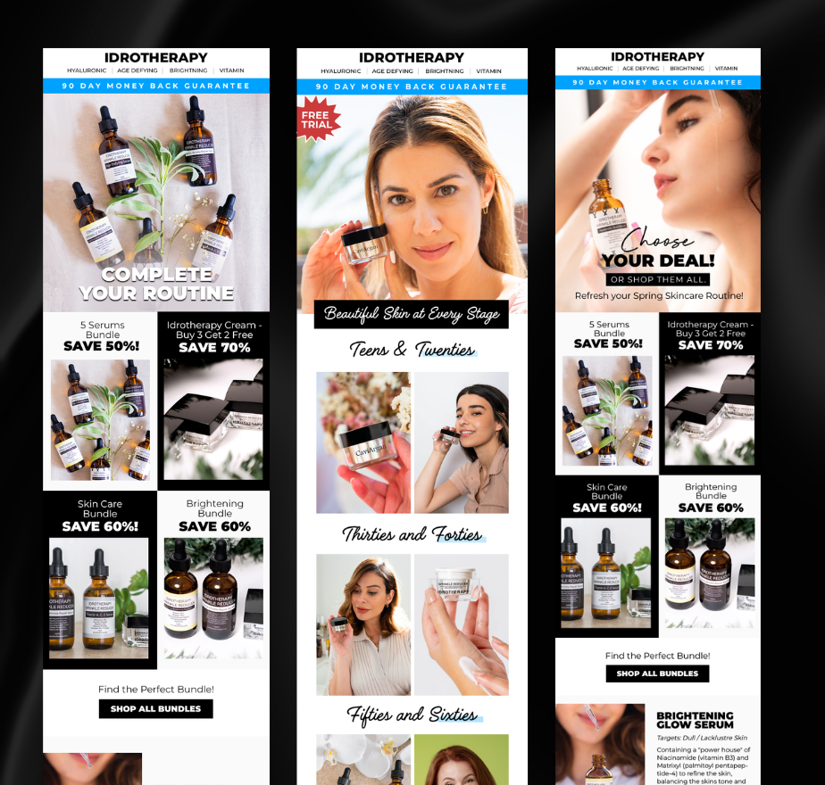 Idrotherapy - Email Design Portfolio