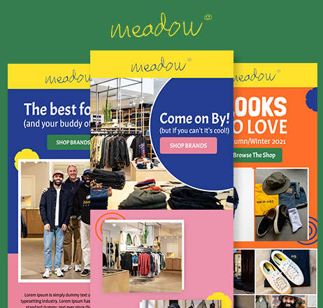 Meadow - Email Design Portfolio